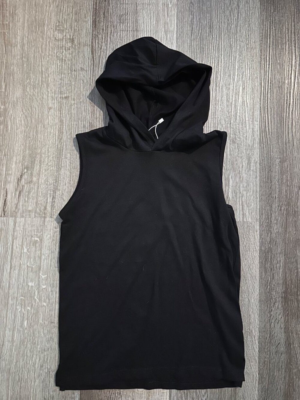Spring & Gege Black Hooded Tank